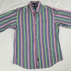 Tommy Hilfiger Mens Sz Large Button Down
